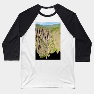 Black Canyon of the Gunnison 3 Baseball T-Shirt